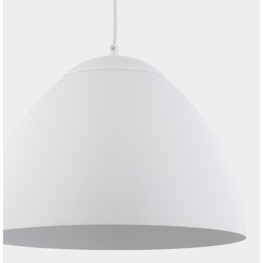 Hanglamp aan een koord FARO 1xE27/60W/230V wit
