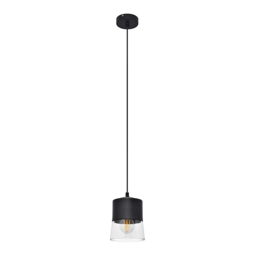 Hanglamp aan een koord FERGIE 1xE27/15W/230V zwart