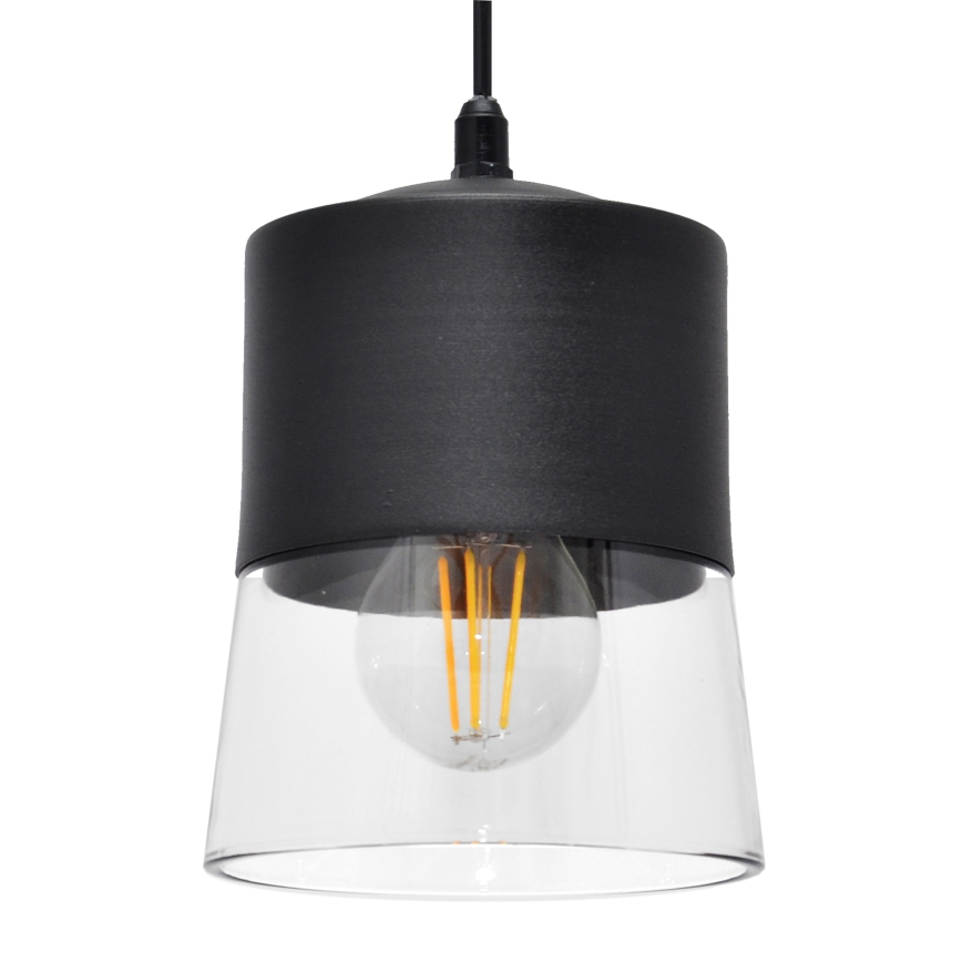 Hanglamp aan een koord FERGIE 1xE27/15W/230V zwart