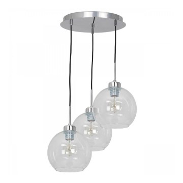 Hanglamp aan een koord FILL 3xE27/60W/230V rond