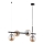 Hanglamp aan een koord FIORE 4xE14/10W/230V zwart