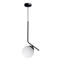 Hanglamp aan een koord FIRA 1xE27/60W/230V zwart
