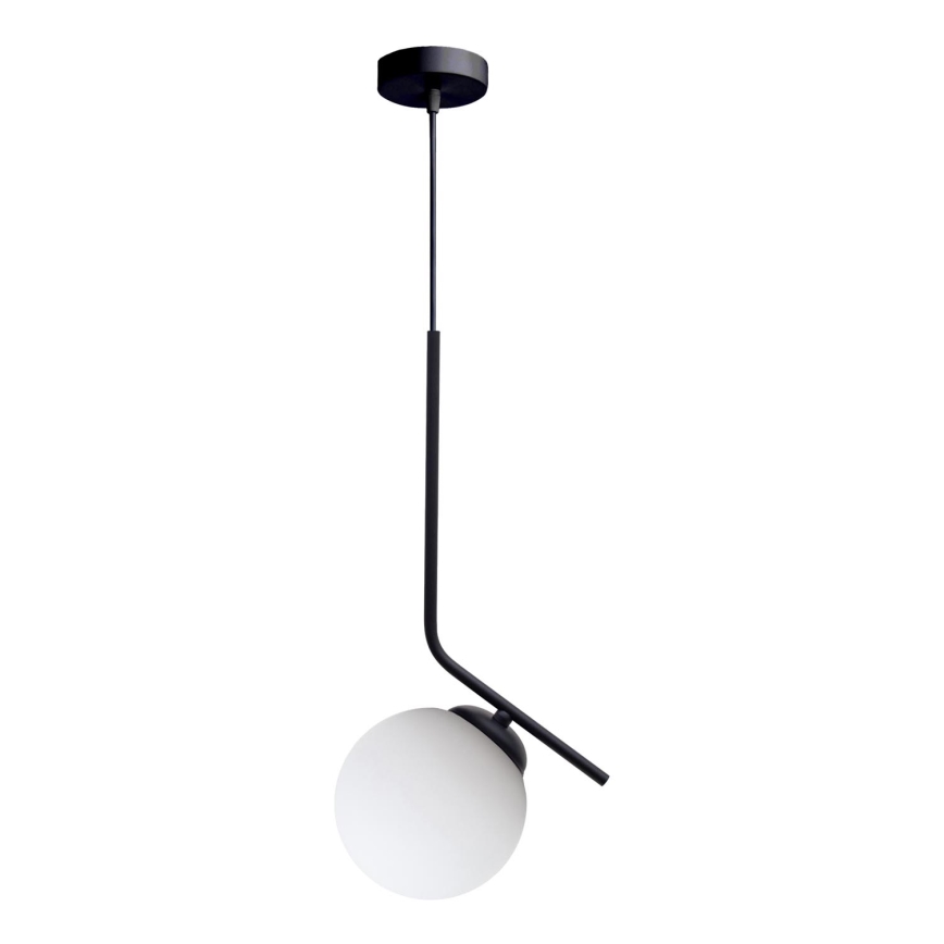 Hanglamp aan een koord FIRA 1xE27/60W/230V zwart