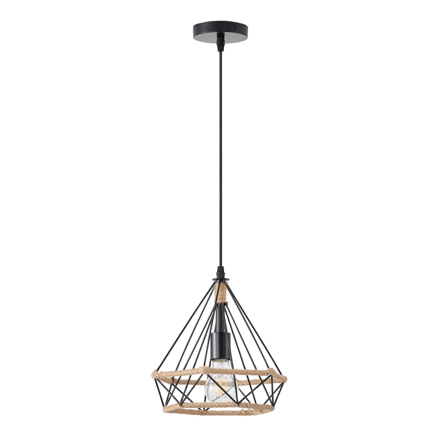 Hanglamp aan een koord FLARE 1xE27/15W/230V diameter 25 cm beige