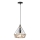 Hanglamp aan een koord FLARE 1xE27/15W/230V diameter 25 cm beige