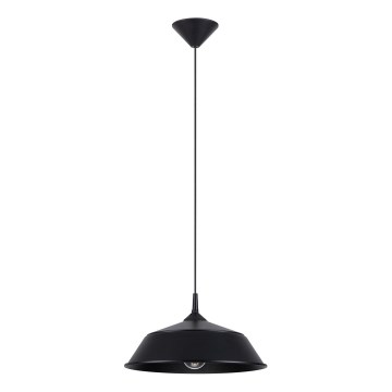 Hanglamp aan een koord FRIKA 1xE27/15W/230V diameter 34 cm zwart