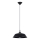 Hanglamp aan een koord FRIKA 1xE27/15W/230V diameter 34 cm zwart