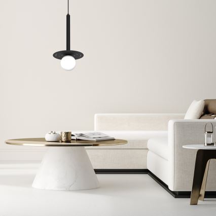 Hanglamp aan een koord FUTURA 1xG9/7W/230V zwart
