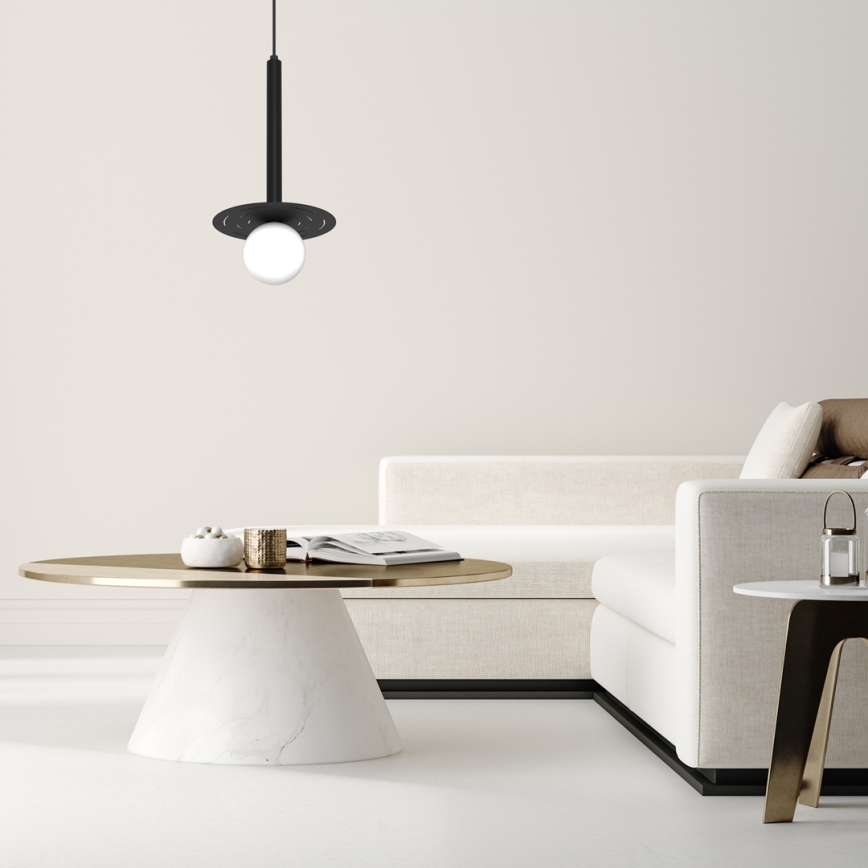 Hanglamp aan een koord FUTURA 1xG9/7W/230V zwart