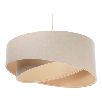 Hanglamp aan een koord GALAXY 1xE27/60W/230V beige