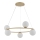 Hanglamp aan een koord GAMA 5xG9/12W/230V goud