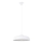 Hanglamp aan een koord GINA 1xE27/15W/230V diameter 38 cm wit