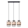 Hanglamp aan een koord GIZUR 3xE27/15W/230V