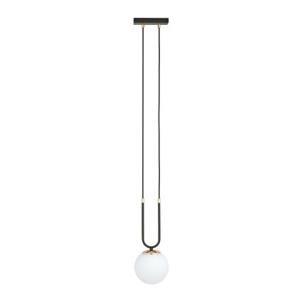 Hanglamp aan een koord GLAM 1xE14/10W/230V zwart