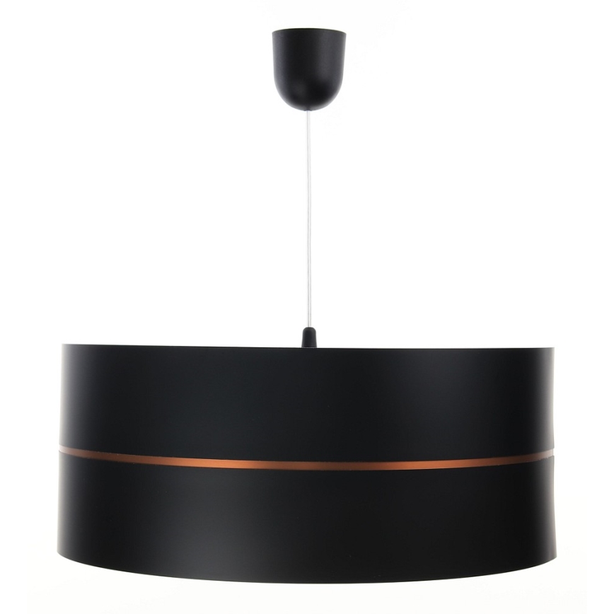 Hanglamp aan een koord GLAM HOME 1xE27/60W/230V d. 40 cm zwart
