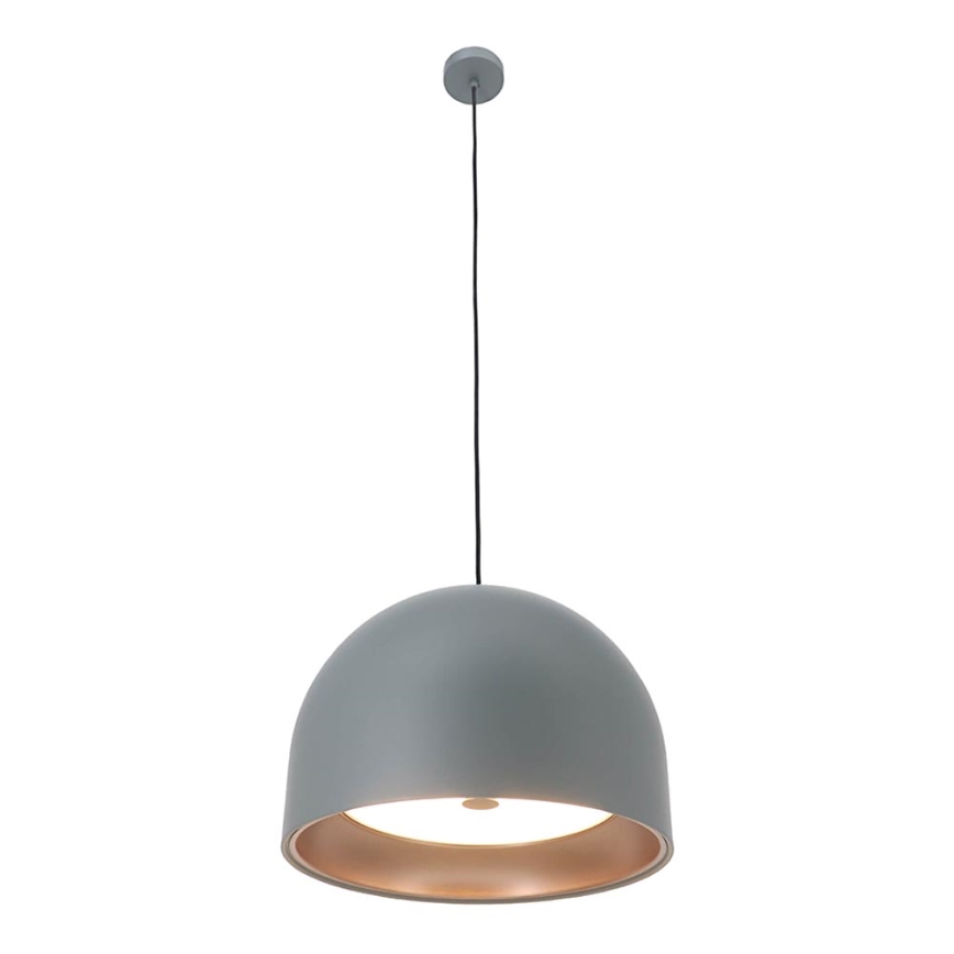 Hanglamp aan een koord GRAVITY 3xE27/7W/230V grijs