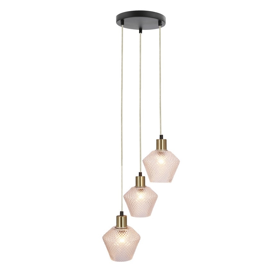 Hanglamp aan een koord GRENIKO 3xE14/40W/230V