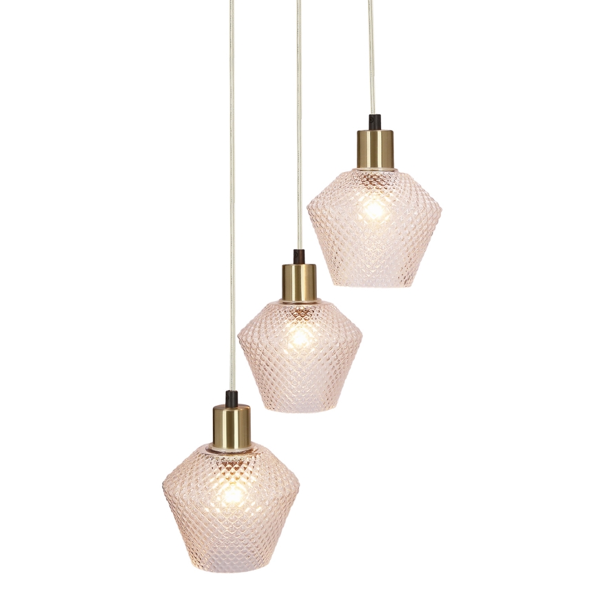 Hanglamp aan een koord GRENIKO 3xE14/40W/230V