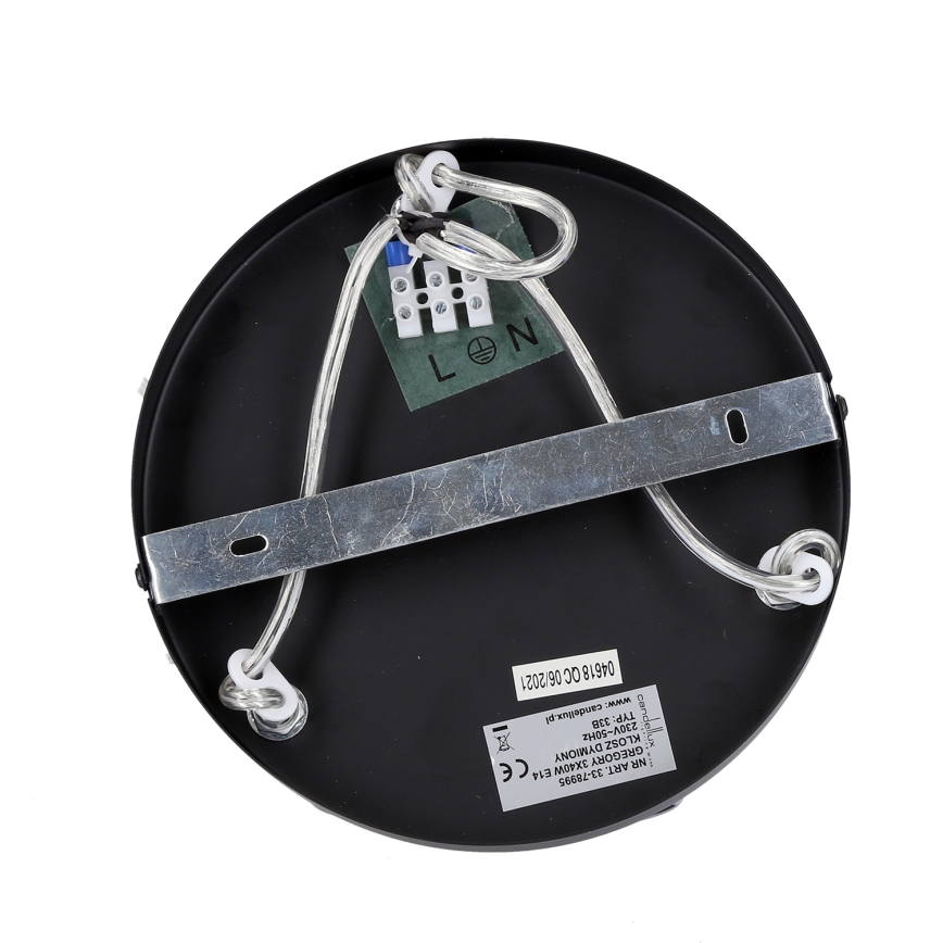 Hanglamp aan een koord GRENIKO 3xE14/40W/230V