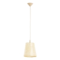 Hanglamp aan een koord GUMON 1xE27/15W/230V beige