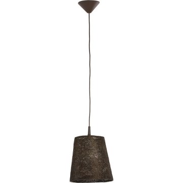 Hanglamp aan een koord GUMON 1xE27/15W/230V bruin