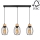 Hanglamp aan een koord GUNNAR 3xE27/60W/230V eiken - FSC-gecertificeerd