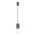 Hanglamp aan een koord HALO 1xG9/8W/230V diameter 12 cm groen