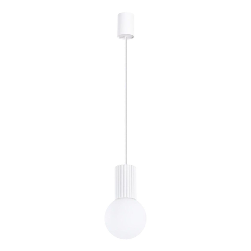 Hanglamp aan een koord HALO 1xG9/8W/230V diameter 12 cm wit