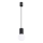 Hanglamp aan een koord HALO 1xG9/8W/230V diameter 12 cm zwart