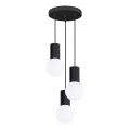 Hanglamp aan een koord HALO 3xG9/8W/230V diameter 25 cm zwart