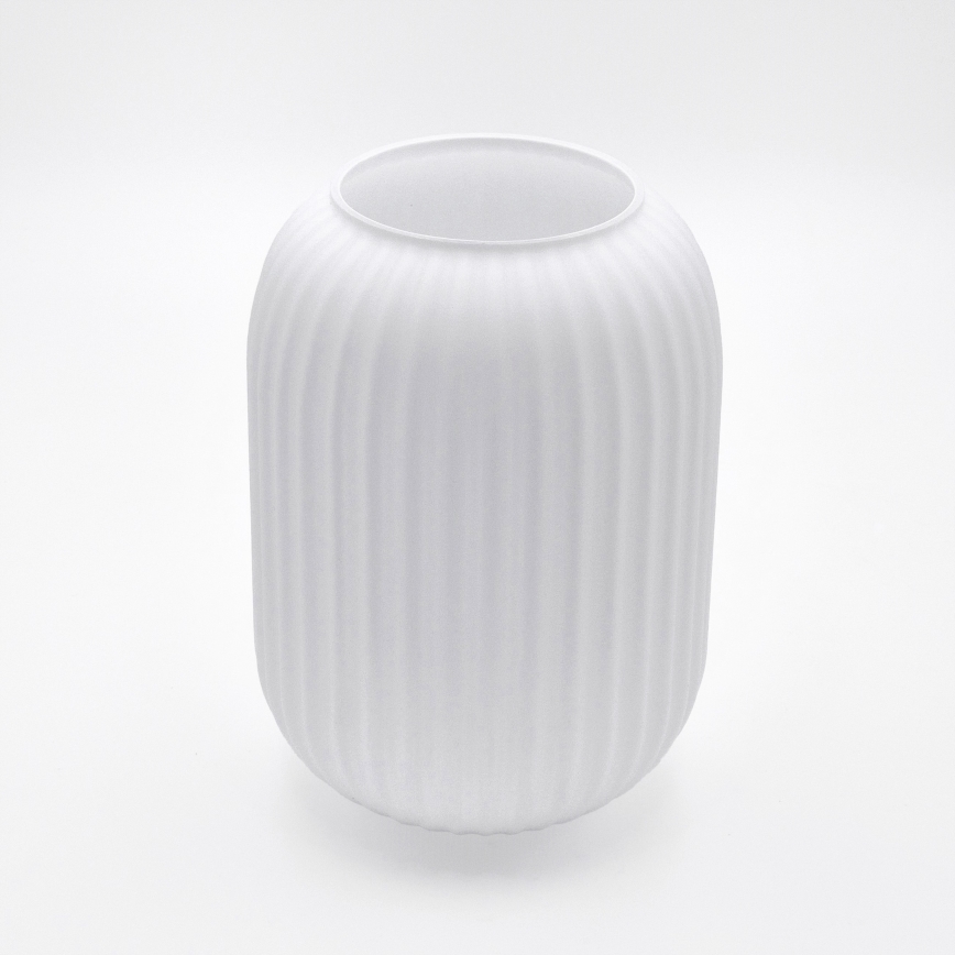 Hanglamp aan een koord HARMA 1xE27/15W/230V diameter 14 cm wit/zwart