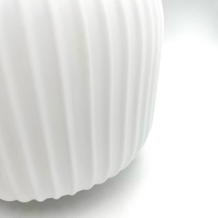 Hanglamp aan een koord HARMA 1xE27/15W/230V diameter 20 cm wit/goud