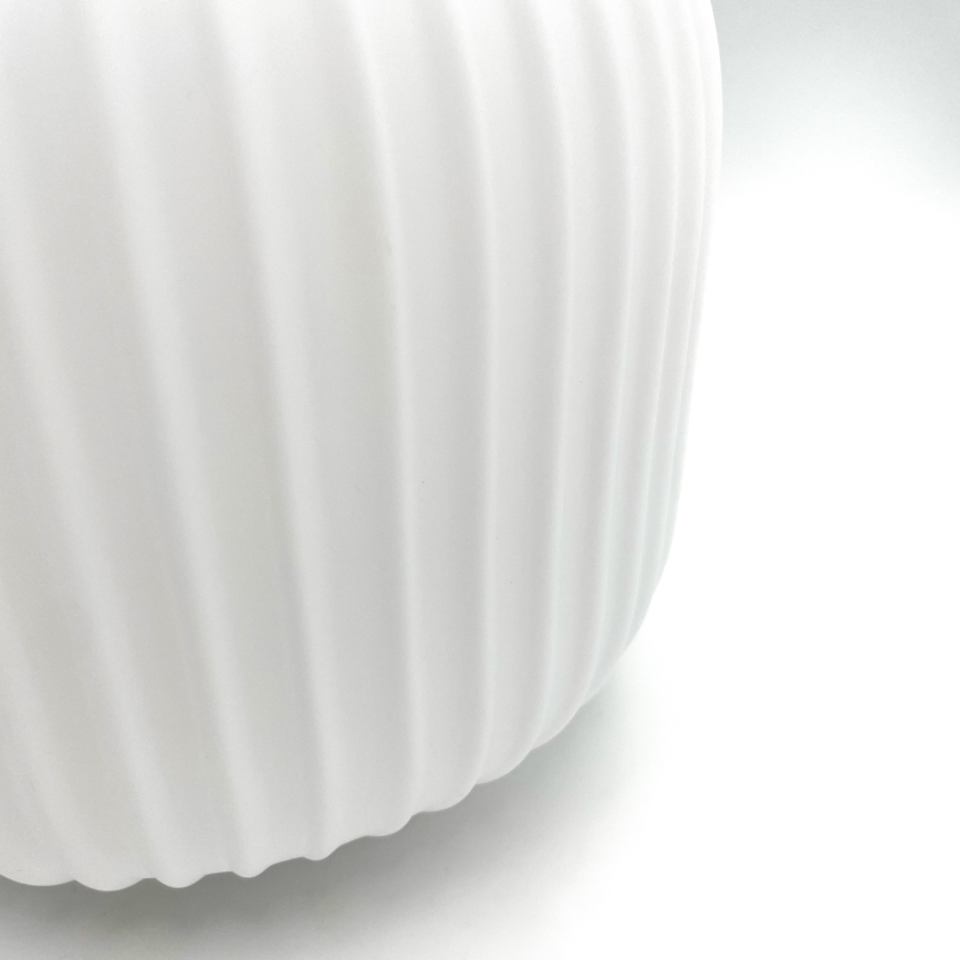 Hanglamp aan een koord HARMA 1xE27/15W/230V diameter 20 cm wit/goud