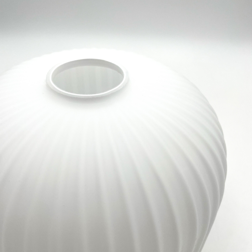 Hanglamp aan een koord HARMA 1xE27/15W/230V diameter 20 cm wit/goud