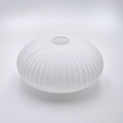 Hanglamp aan een koord HARMA 1xE27/15W/230V diameter 25 cm wit/goud