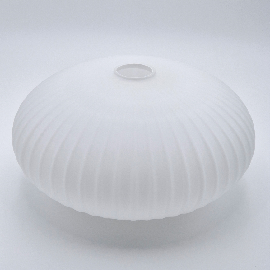 Hanglamp aan een koord HARMA 1xE27/15W/230V diameter 30 cm wit/goud