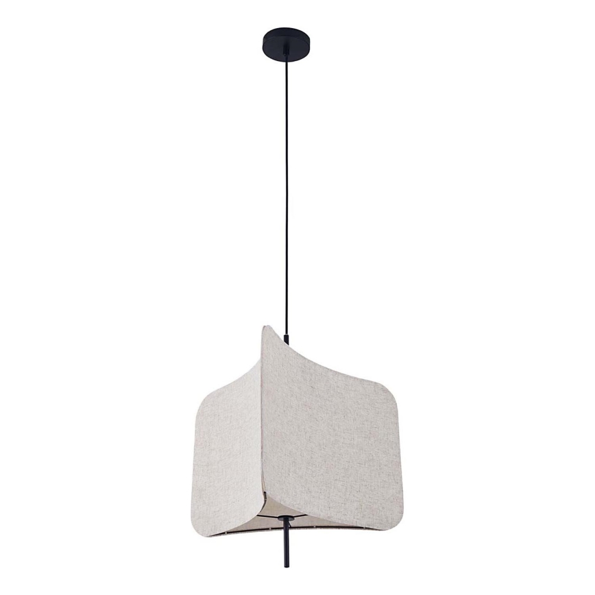 Hanglamp aan een koord HAVANA 1xE27/20W/230V diameter 50 cm beige