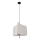 Hanglamp aan een koord HAVANA 1xE27/20W/230V diameter 50 cm beige