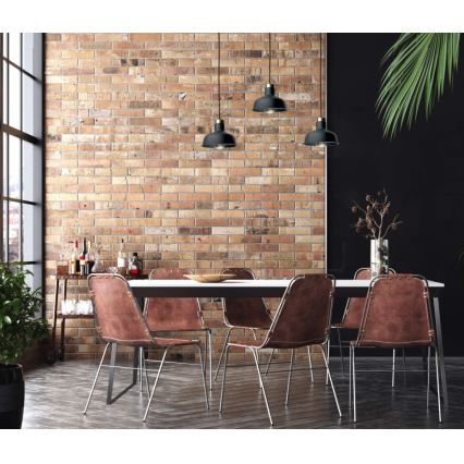 Hanglamp aan een koord HEBE 3xE27/60W/230V zwart