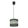 Hanglamp aan een koord HELEN 1xE27/15W/230V diameter 20 cm groen/goud