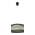 Hanglamp aan een koord HELEN 1xE27/15W/230V diameter 25 cm groen/goud