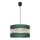 Hanglamp aan een koord HELEN 1xE27/15W/230V diameter 35 cm groen/goud