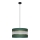 Hanglamp aan een koord HELEN 1xE27/15W/230V diameter 40 cm groen/goud