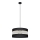 Hanglamp aan een koord HELEN 1xE27/15W/230V diameter 40 cm zwart/gouden