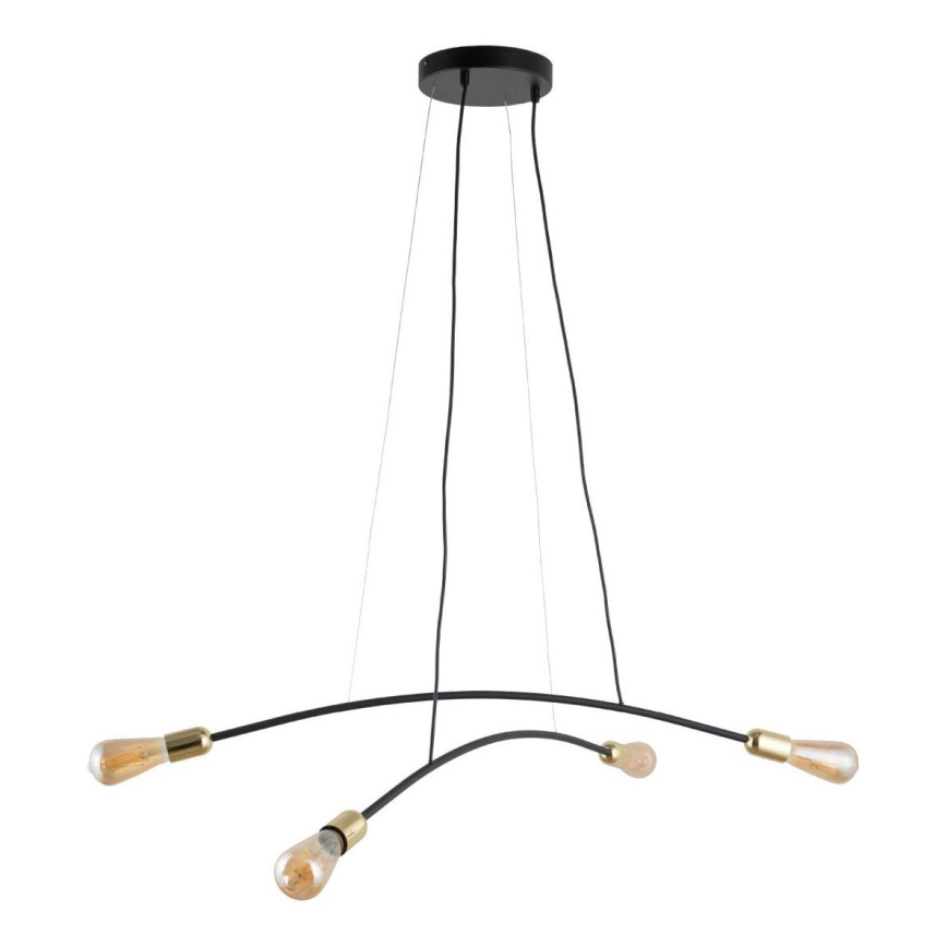 Hanglamp aan een koord HELIX 4xE27/15W/230V
