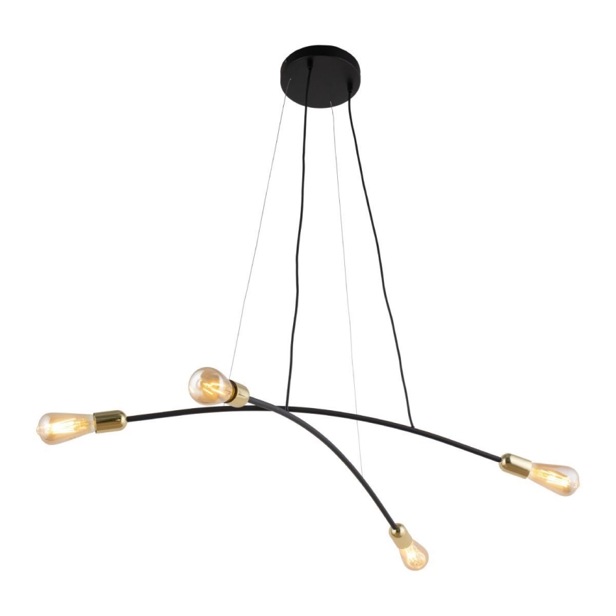 Hanglamp aan een koord HELIX 4xE27/15W/230V
