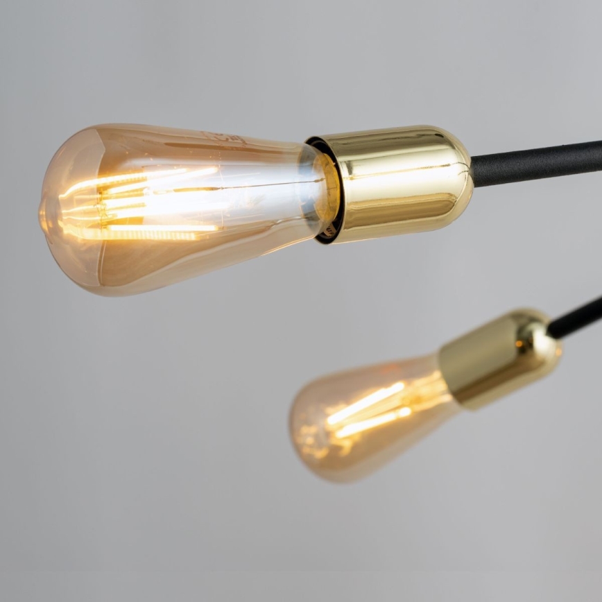 Hanglamp aan een koord HELIX 4xE27/15W/230V