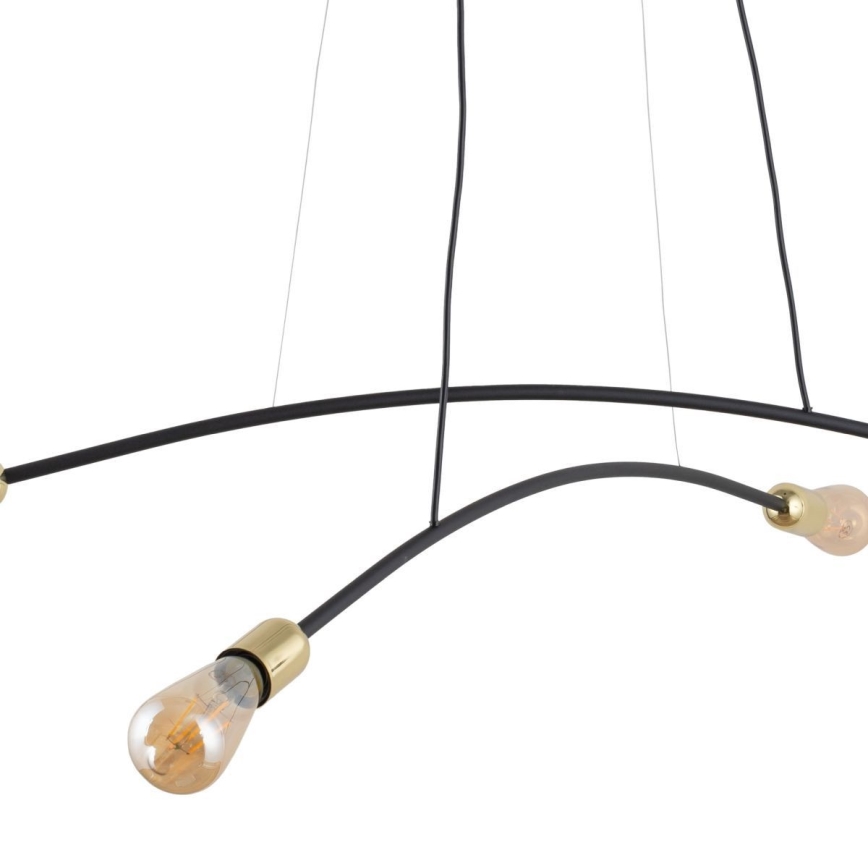 Hanglamp aan een koord HELIX 4xE27/15W/230V