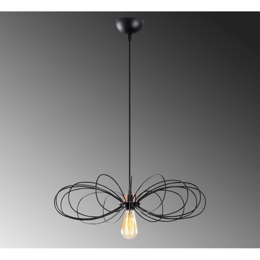 Hanglamp aan een koord HEMDEM 1xE27/40W/230V