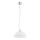 Hanglamp aan een koord HILIA 1xE27/15W/230V wit